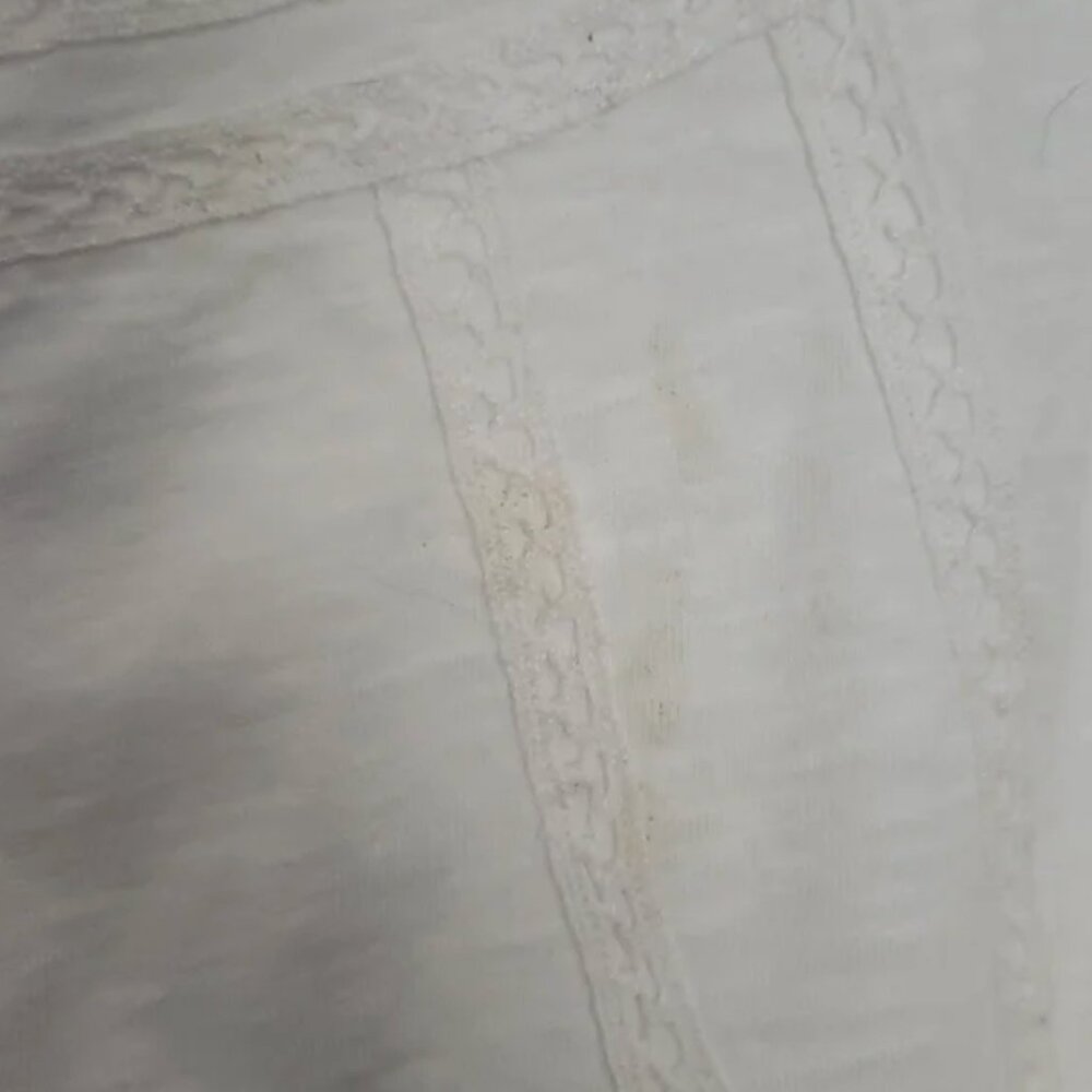 Vintage Coldwater Creek White sleeveless blouse size 16 - Picture 4 of 6